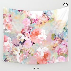Society6 Love of a Flower Tapestry